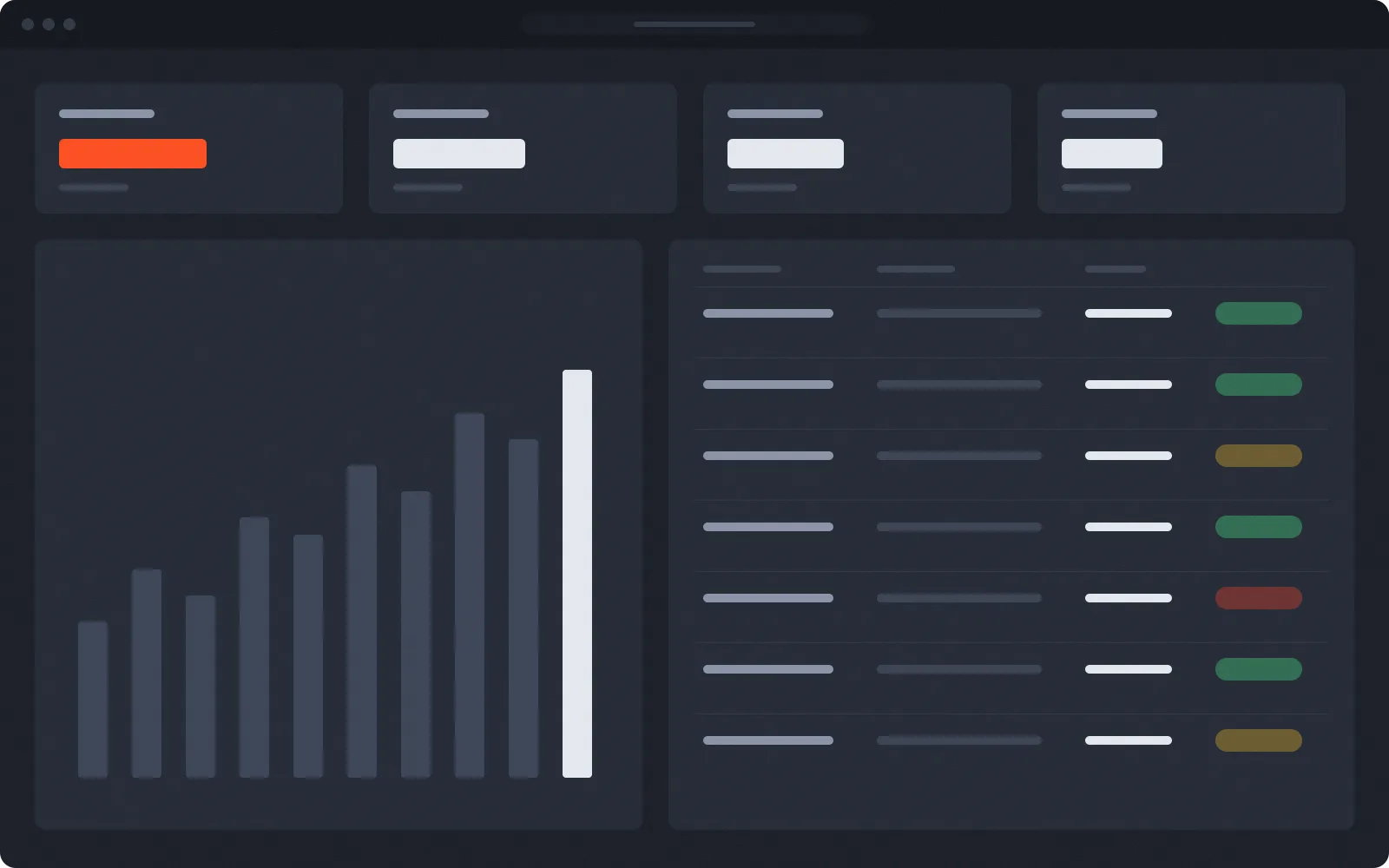 Enrollment & billing: illustrative interface preview